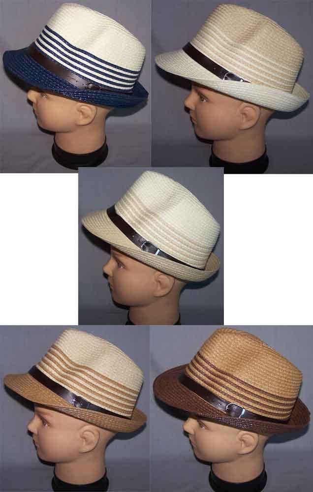 Fedora Trilby Hats For Adults - 5 Colors image
