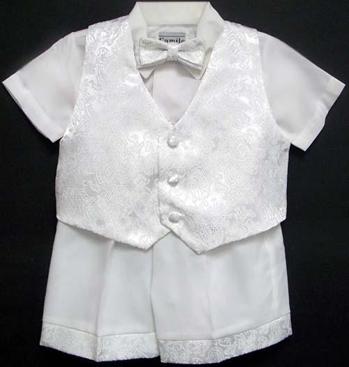 "Camilo" Boys 4Pc Dressy Short Sets (Sizes: 2T-4T) image