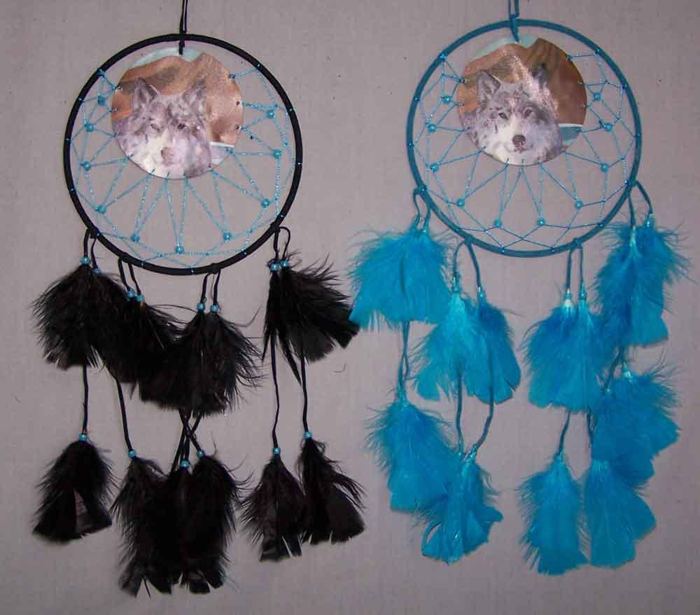 Native Pride  Tribal Handmade  Dream Catchers - 7" Diameter image