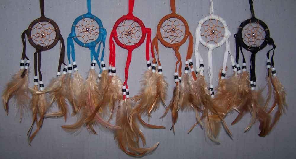 Native Pride Dream Catchers - Circular - 2" Diameter image