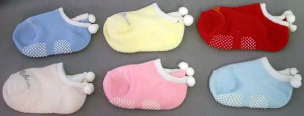 "Maria Rosa"  Newborn  Girls  Crew Socks (Size: X-Small) (#C0313) image