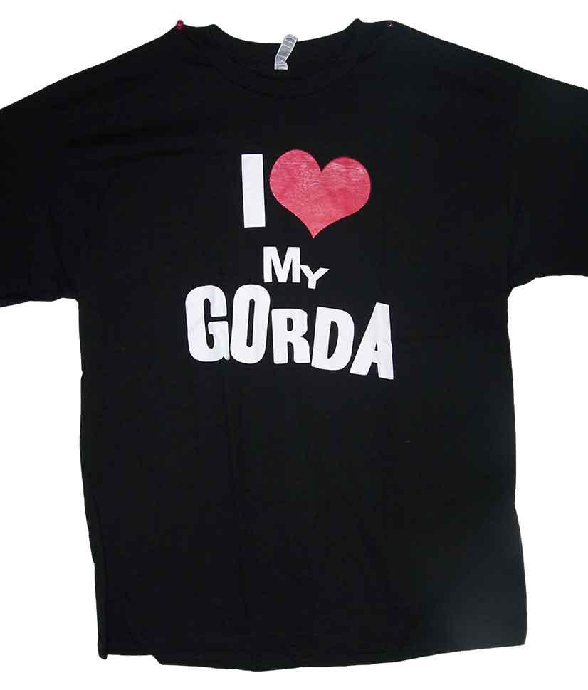 "I Love Mi Gorda" Mexican Hispanic US Screen Printed T-Shirts image