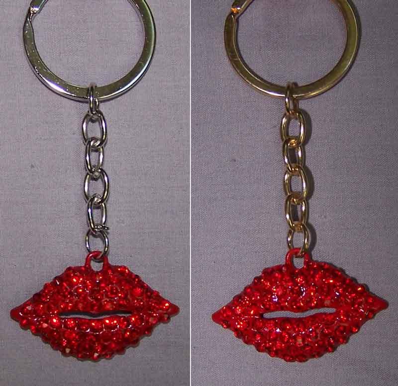 Key Chains Key Rings - Red Lips image