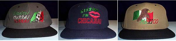 Hispanic/Mexican  Embroidered Caps - Assorted Random  Styles image