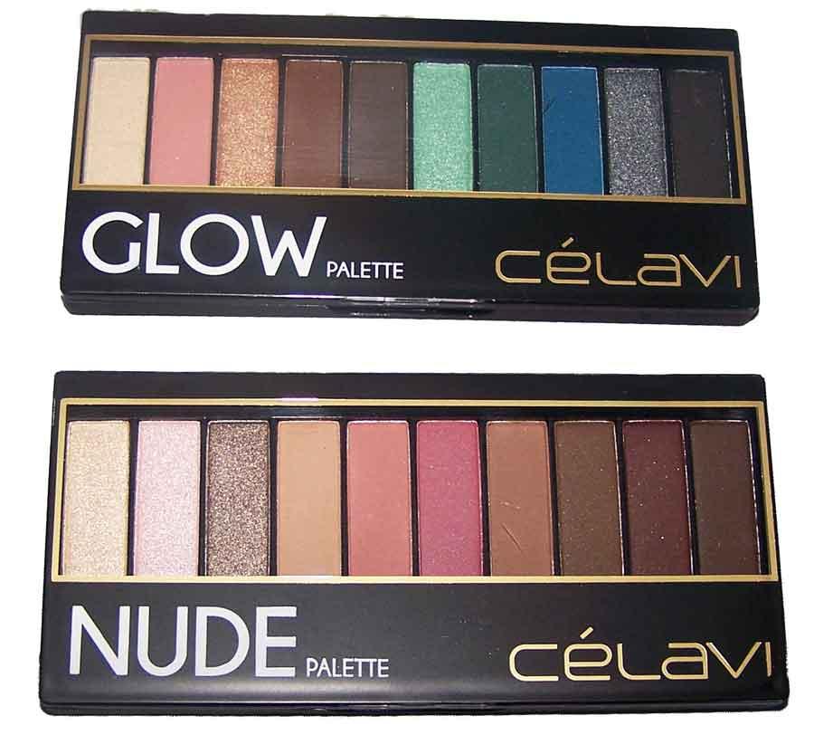 Eye Shadows Eyeshadow - Nude & Glow - 10 Color Palettes image
