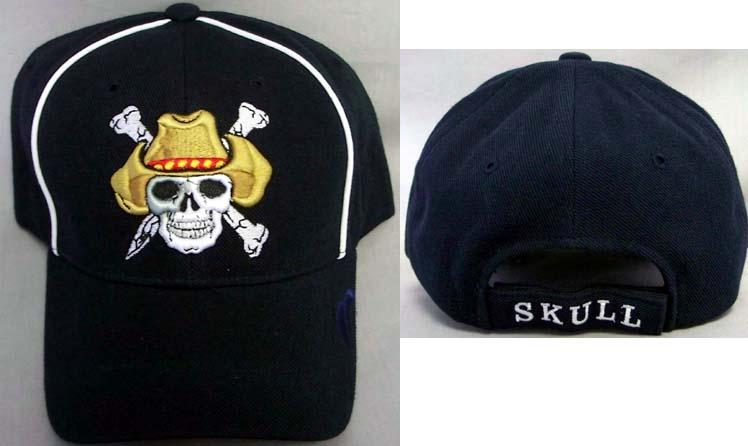 "Skull" Baseball Caps Embroidered image