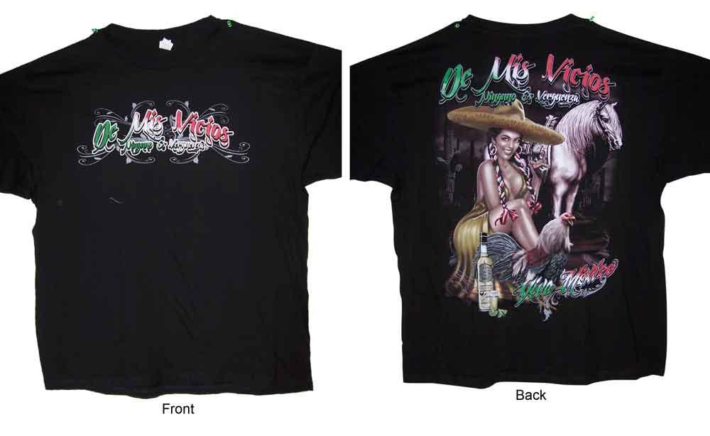 Mexican Screen Printed T-Shirts -  De Mis Vicios image