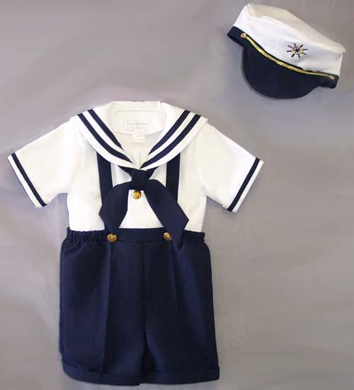 Boys 5Pc Nautical Short Sets - Sizes: 2T-4T image