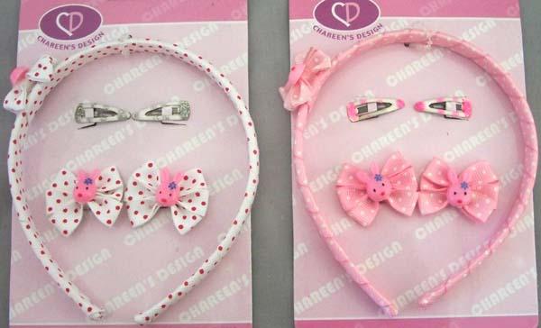 5Pc Baby Headband Sets In Assorted Colors ( # KBS-15050-AS) image