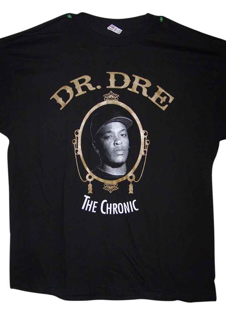 Dr Dre The Chronic Hip Hop US Screen Printed T-Shirts image