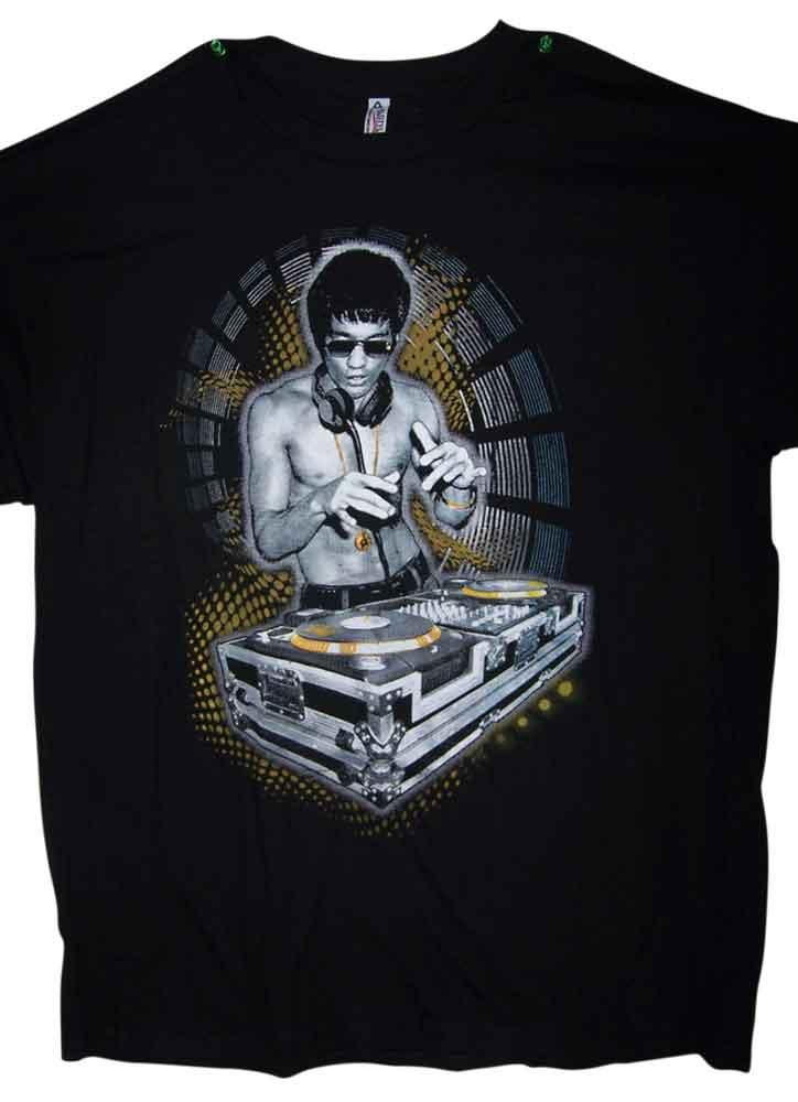 Bruce Lee Hip Hop US Screen Printed T-Shirts For Adults image