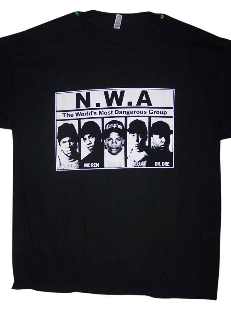 N.W.A  US Screen Printed Hip Hop Cotton T-Shirts image