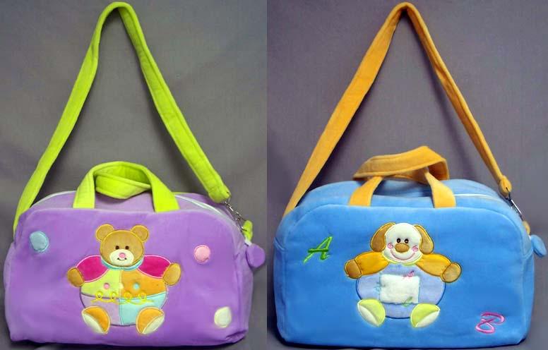 Plush Diaper Bags For Babies - Large Size image