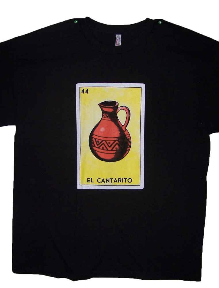 El Cantarito Lottery T-Shirts Loteteria T-Shirts Mexican T-Shirts image
