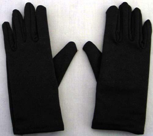 Boys Dress Gloves - Black Color. Sizes: 8-12  ( # 2100) image