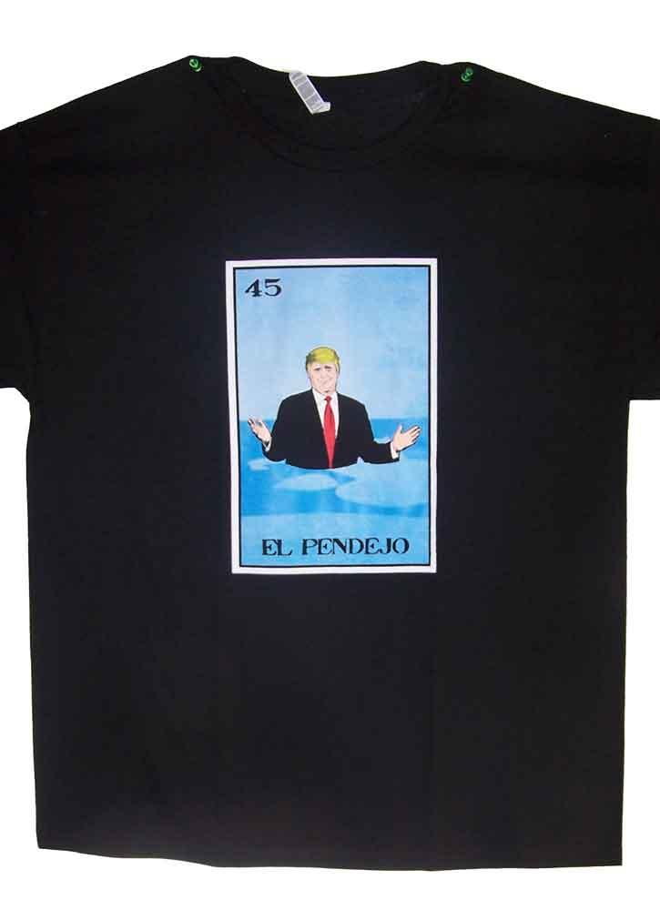 El Pendejo Lottery T-Shirts Loteria T-Shirts Mexican T-Shirts image