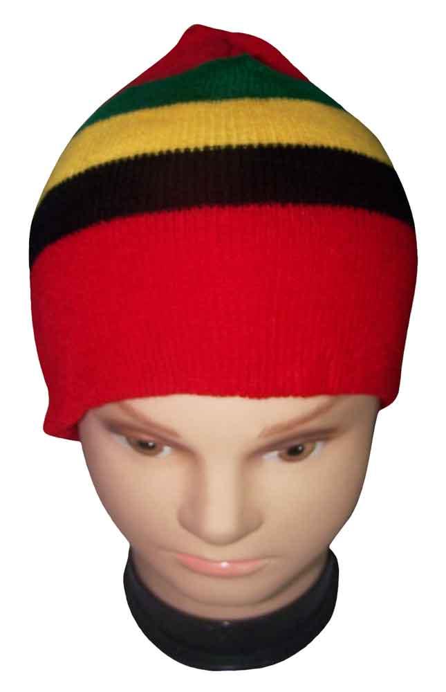 Reggae Rasta  Knitted Beanies Winter Caps Winter Hats image