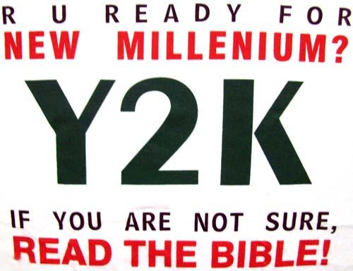 Are You Ready For The New Millenium ? ........ Christian T-.Shirt image