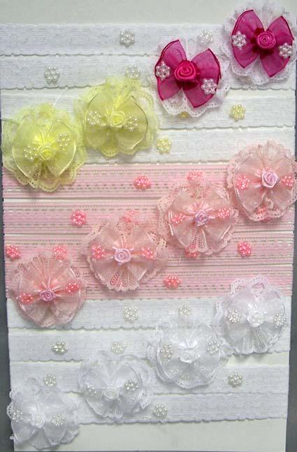 Girls Headbands - Beaded & With Lace image