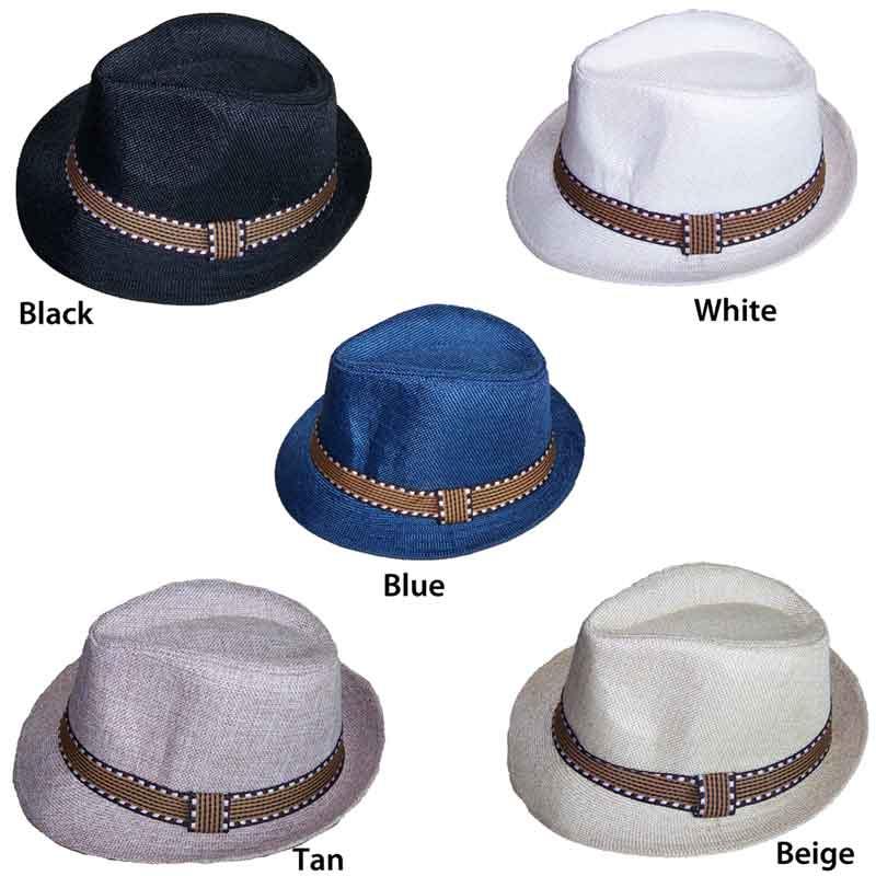 Fedora Trilby Hats For Kids - 4 Color Choice image