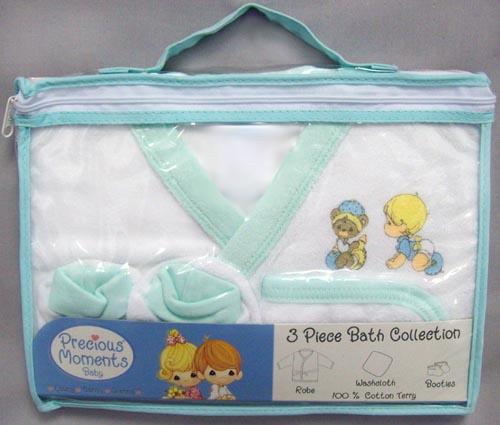 "Precious Moments"  Baby Gift Set - 3Pc Bathrobe Set ( # 108288) image