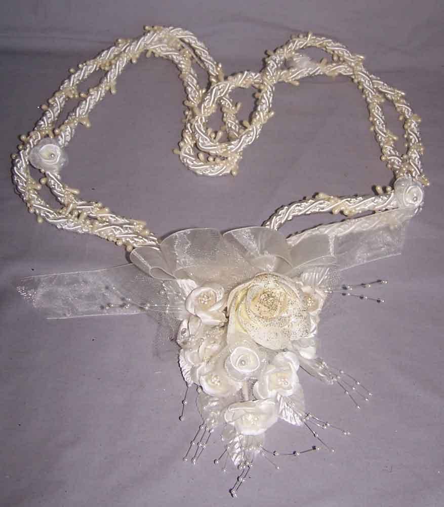 Hand-Made Wedding Lassos - Lazos De Boda - Ivory Color image