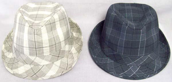 Fashion Fedora Hats - Men Hat  -  In Plaids image