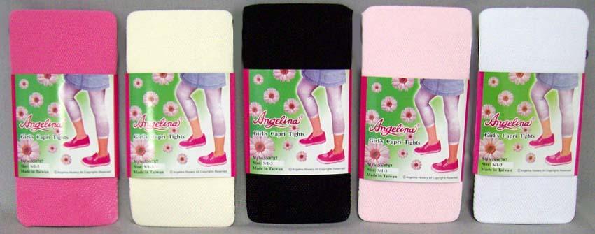 "Angelina" Girls Capri Tights In Color image