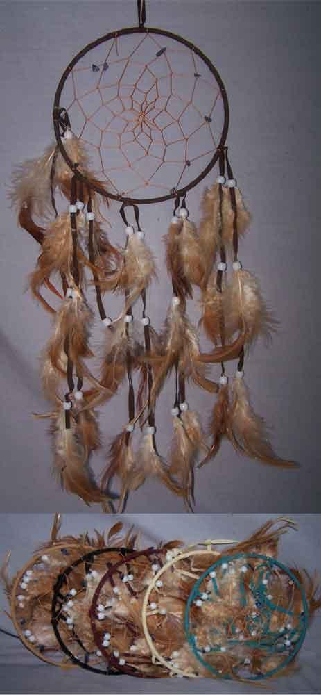 Native Pride Tribal Handmade Dream Catchers - 8" image