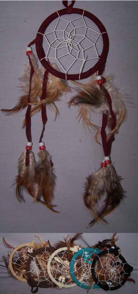 Native Pride Tribal Handmade Dream Catchers -  3" image