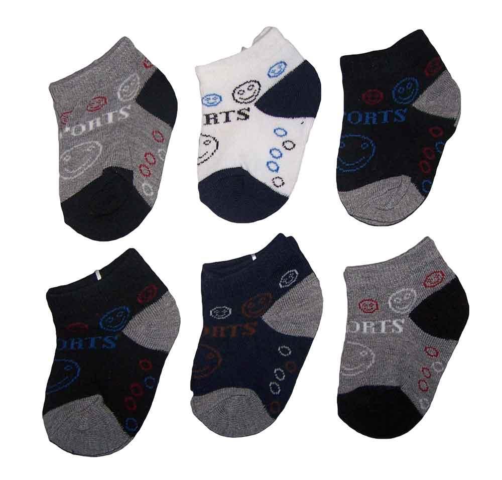 Baby Size Socks In Patterns Boy's  3-6 months image
