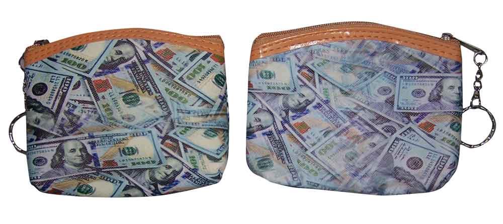 Coin Purses    $ 100 Bill Purses image