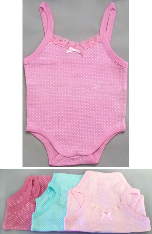 "Super Baby"  Onesies  In Polka Dots & Color - N/Born Sizes image