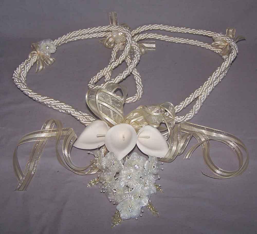 Hand-Made Wedding Lassos - Lassos De Boda - Ivory Color image