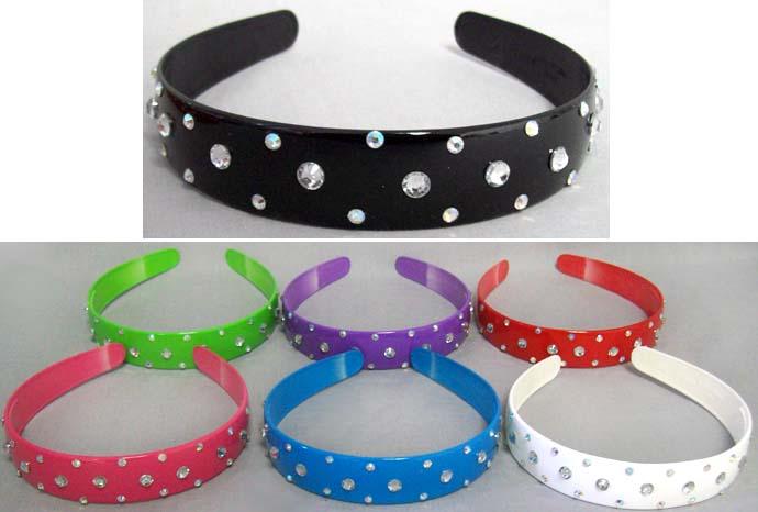 Girls Headbands With Gemstones  ( # AH1054) image