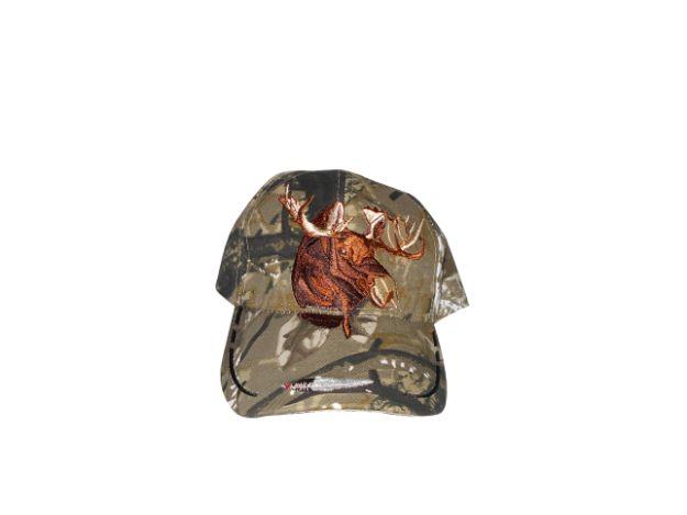 Moose Native Pride Baseball Caps Embroidered - Camo Color image