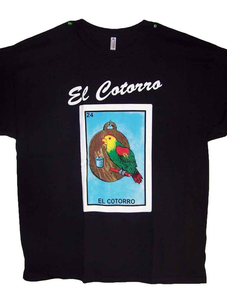 El Cotorro . Lottery T-Shirts Loteria T-Shirts  Mexican T-Shirts image