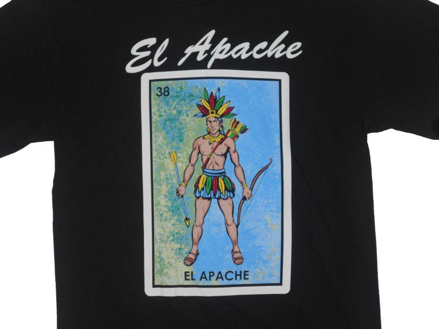 El Apache ....... Lottery T-Shirts Mexican T-Shirts image