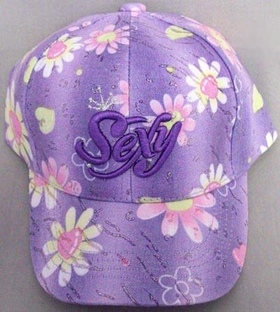 "Sexy"   Girls Embroidered  Caps image