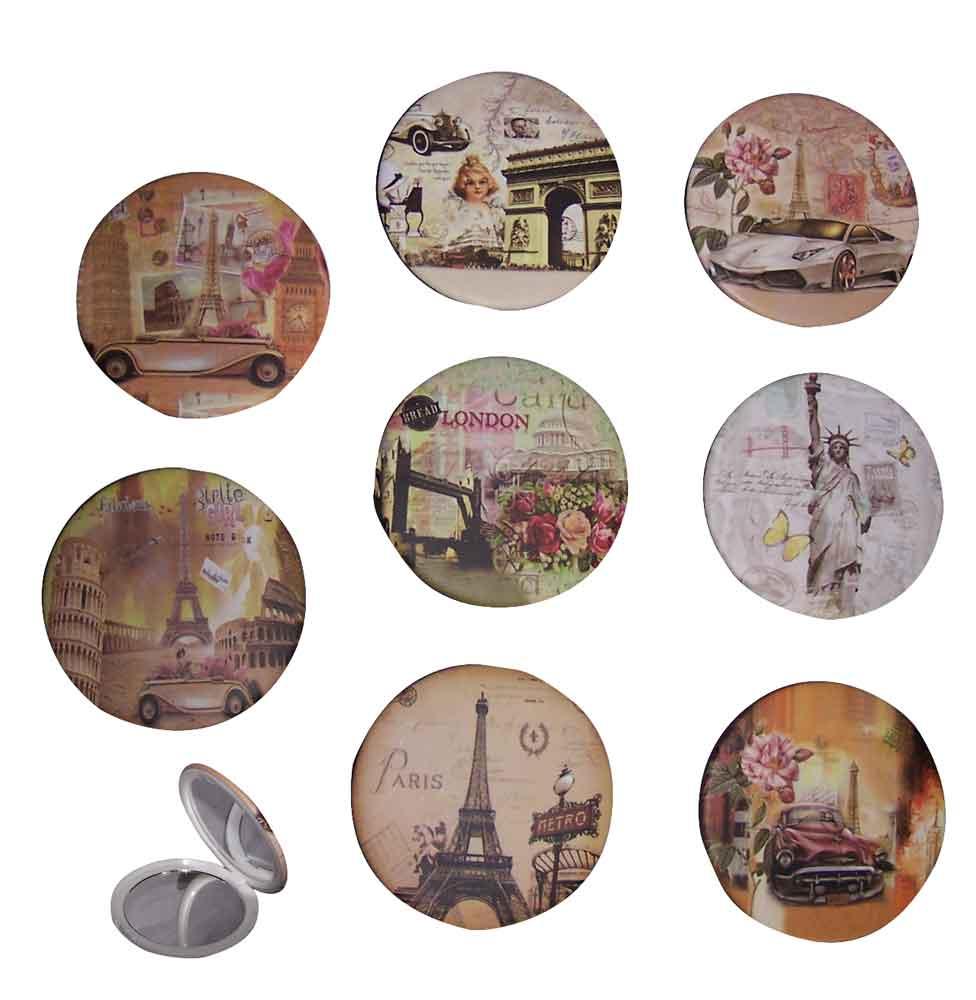 Cosmetics  Accessories: Compact Folding Mirrors London Paris image
