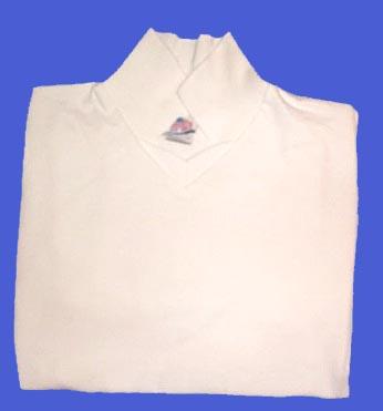Boys Long Sleeves Pique Polo Shirts  - White Color: 3 Thru 12 image