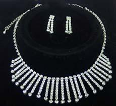 Rhinestones  Necklance & Earring Sets  ( # TN151038) image