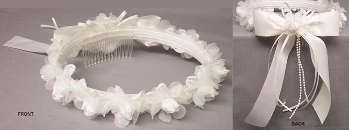 Hair Accessories Embellished Crowns For Girls - Pink Color Only image