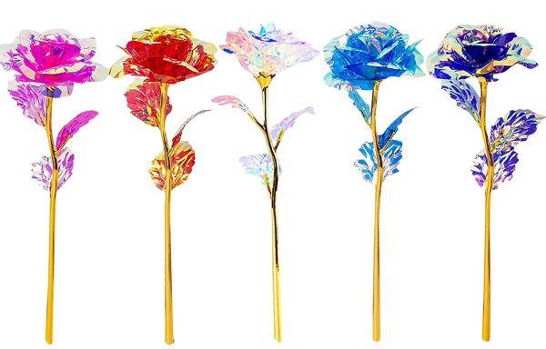 LED Galaxy Roses Assorted Colors (L-9217) image