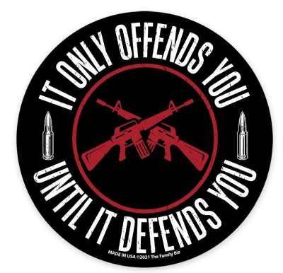 Magnet Round It Only Offends You (MG-961) image