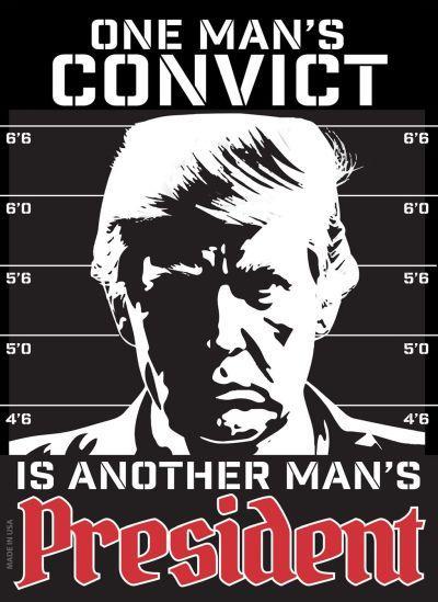 Trump Magnet One Man's Convict (TRMG-964) image