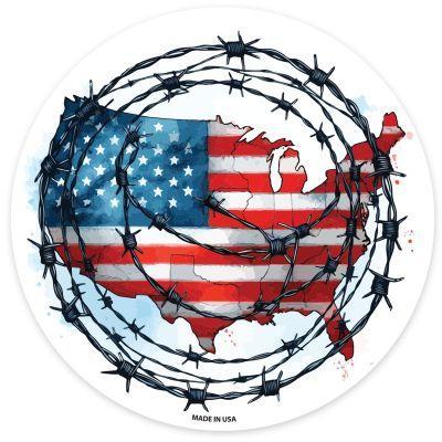 Magnet Round United States (MG-959) image
