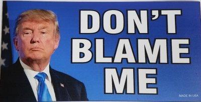 Trump Magnet 4 X 7 Don't Blame Me (TRMG-302) image
