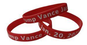 **Silicone Bracelet Trump Vance Jan. 20, 2025 (TRBR-011) image