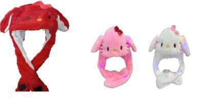 Moving Ears Light Up Kitty Assortment 3 Color (LH-KITTYR) image